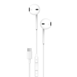 هدفون داخل گوش با سیم پرودو مدل Soundtec PD-STCEP-WH رابط تایپ سی